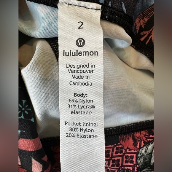 Lululemon Speed Up 28” Tropical Print Tight - Picture 11 of 13
